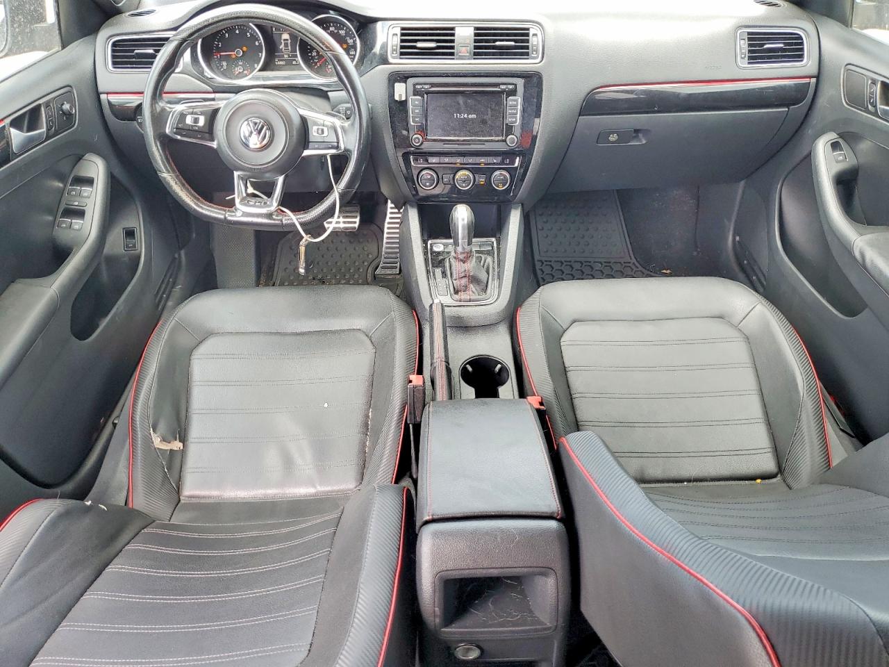2015 Volkswagen Jetta Gli Black vin: 3VW4S7AJ4FM263946