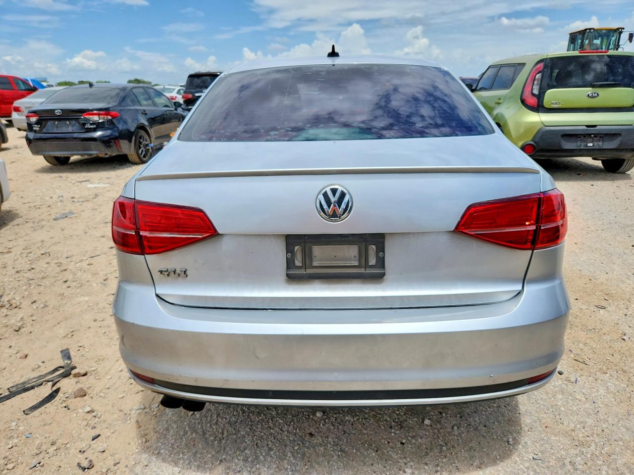 2015 Volkswagen Jetta Silver vin: 3VW4S7AJ5FM265981