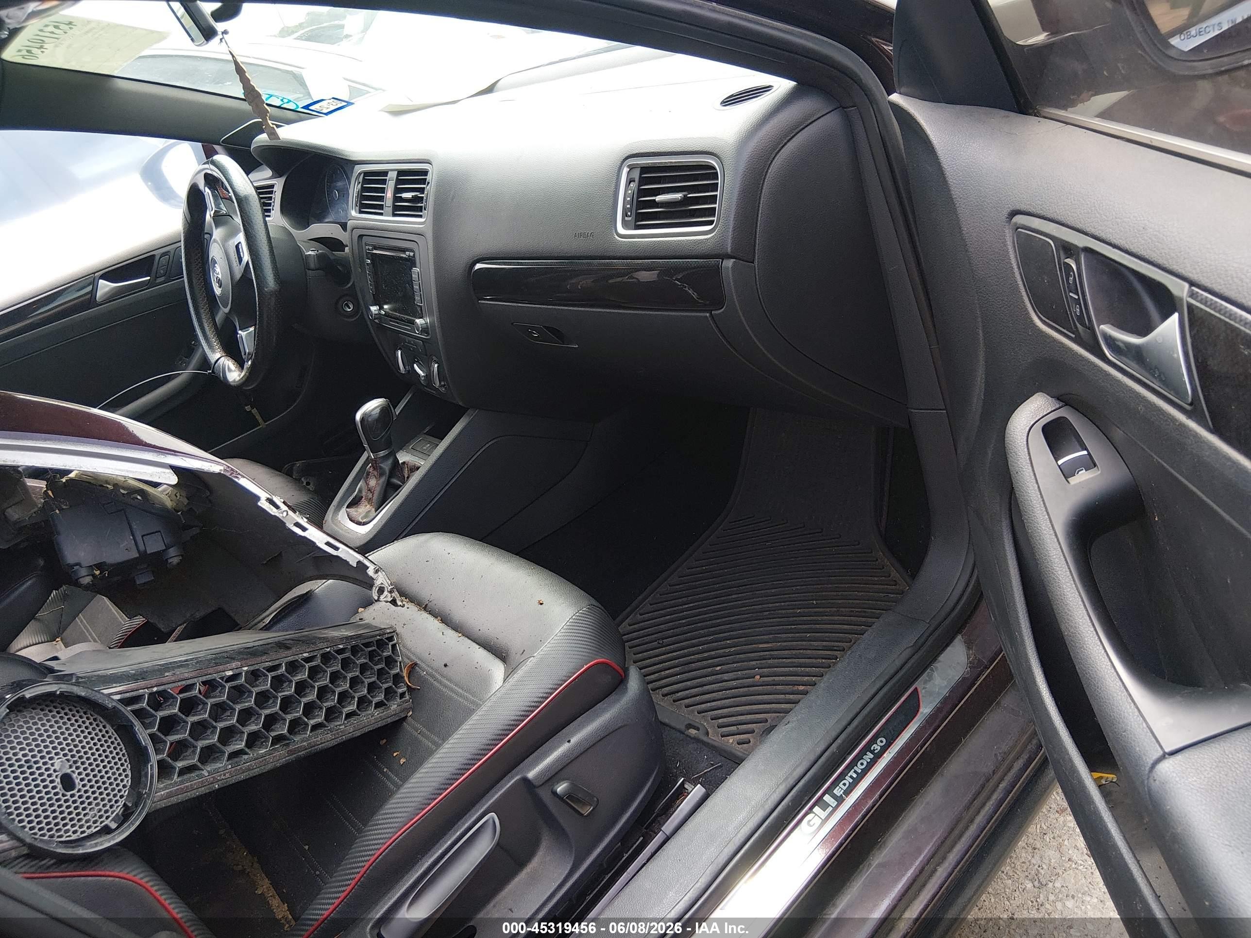 2014 Volkswagen Jetta Gli Edition 30 Burgundy vin: 3VW4S7AJ6EM308108