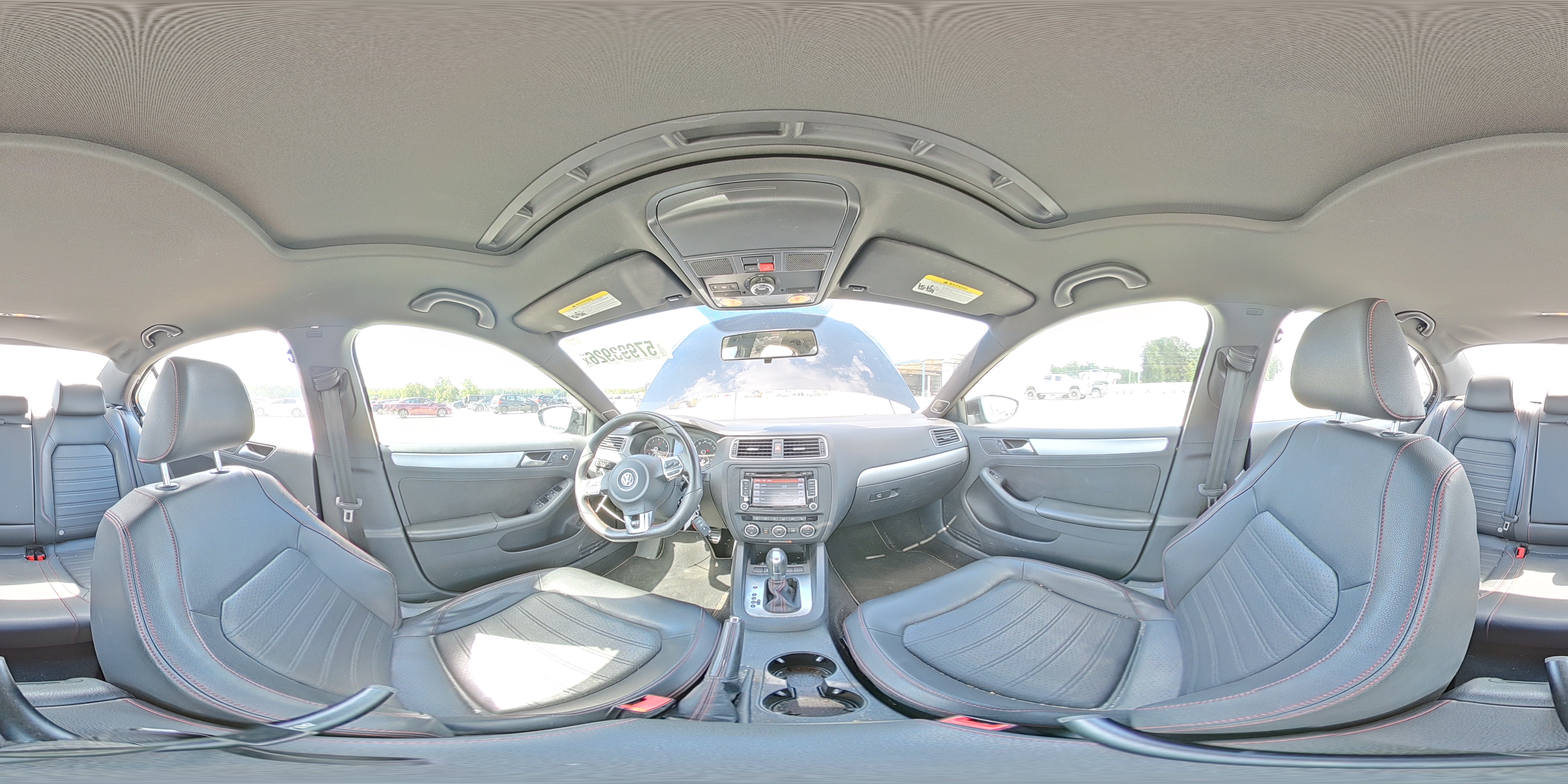 2014 Volkswagen Jetta Gli Black vin: 3VW4S7AJ6EM394133