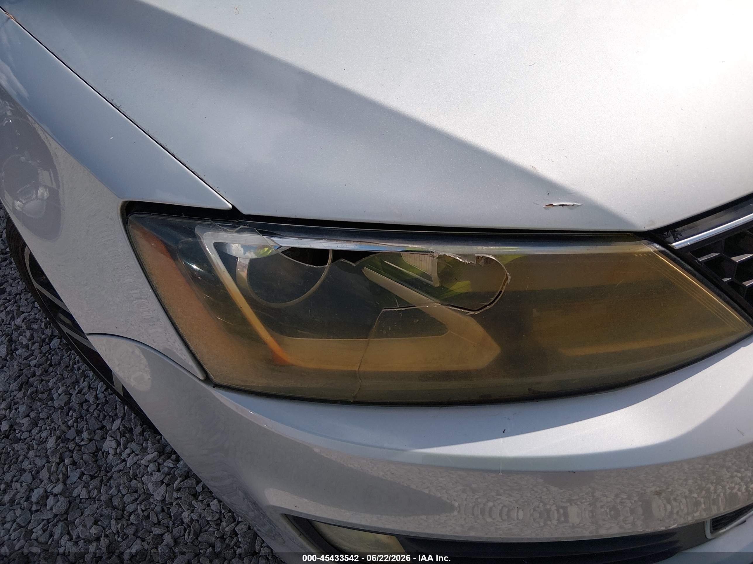 2013 Volkswagen Jetta Gli Autobahn W/nav Silver vin: 3VW4S7AJ8DM304107