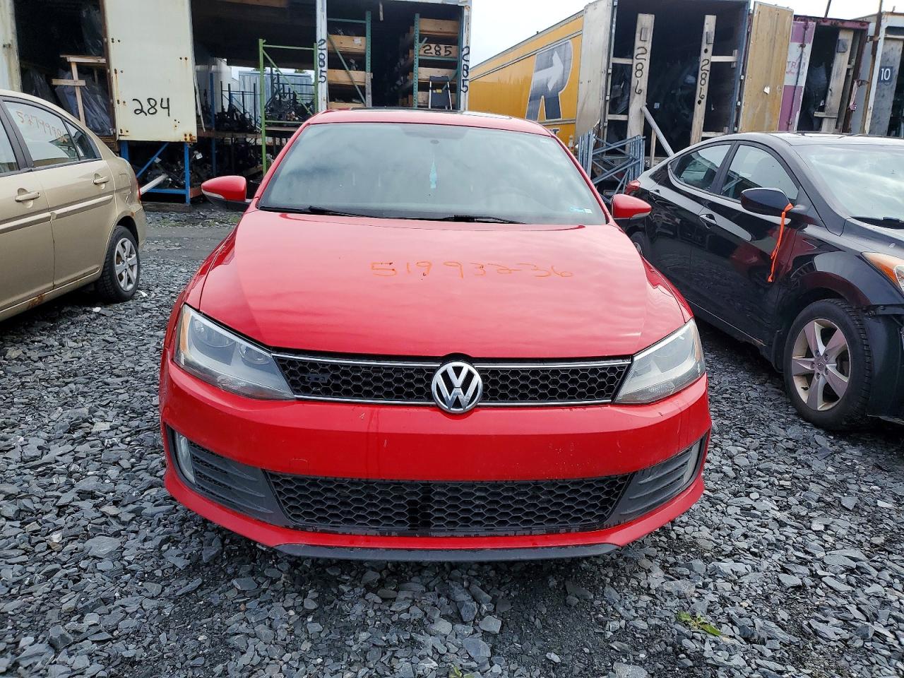2014 Volkswagen Jetta Gli Red vin: 3VW4S7AJ8EM395400
