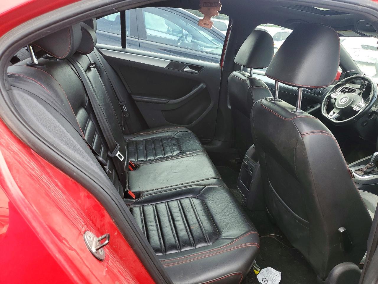 2014 Volkswagen Jetta Gli Red vin: 3VW4S7AJ8EM395400