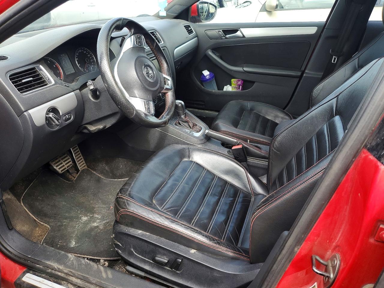 2014 Volkswagen Jetta Gli Red vin: 3VW4S7AJ8EM395400