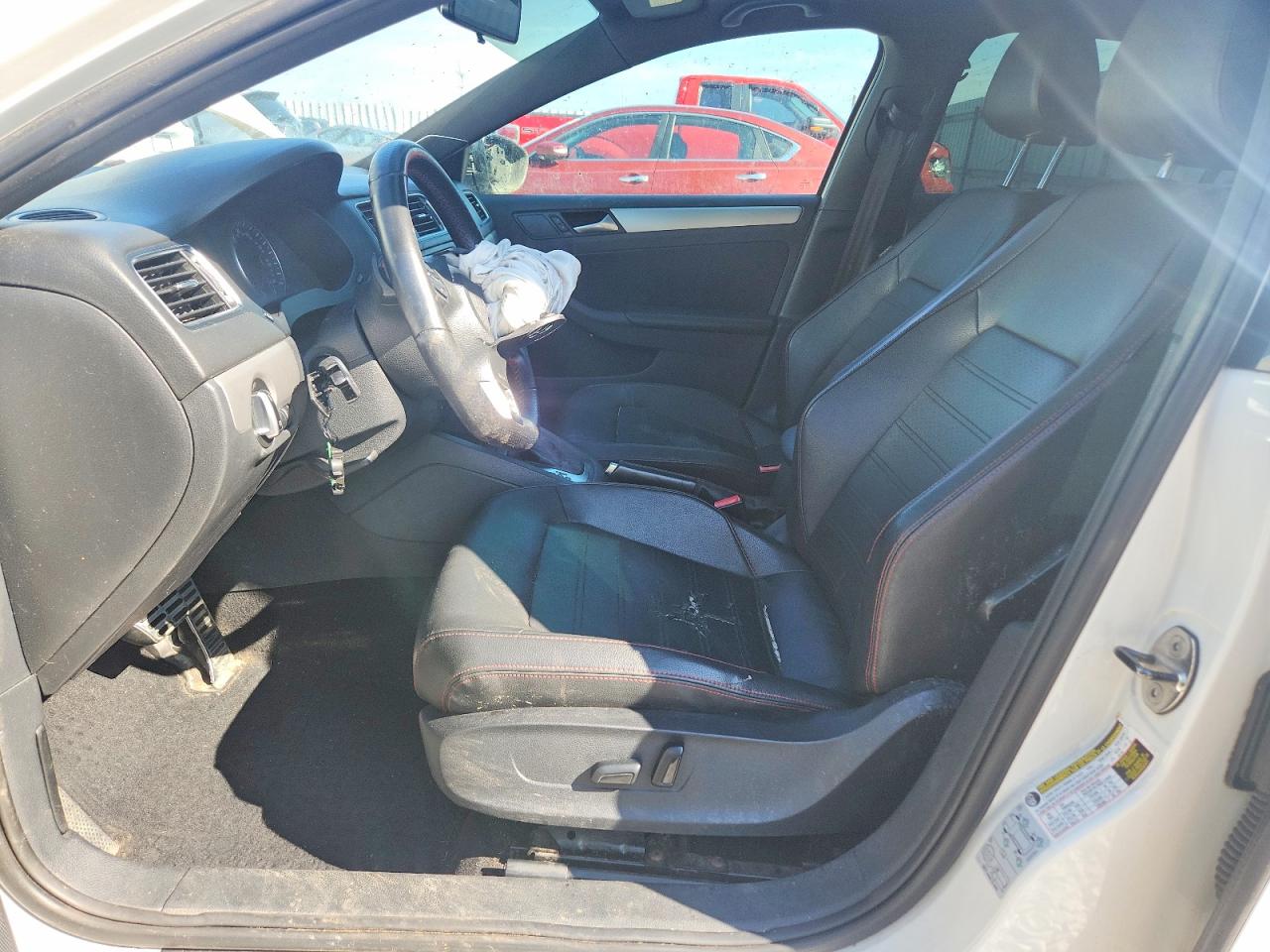 2014 Volkswagen Jetta Gli White vin: 3VW4S7AJ9EM209752