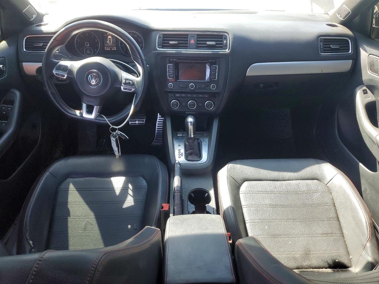 2014 Volkswagen Jetta Gli Black vin: 3VW4S7AJ9EM213803