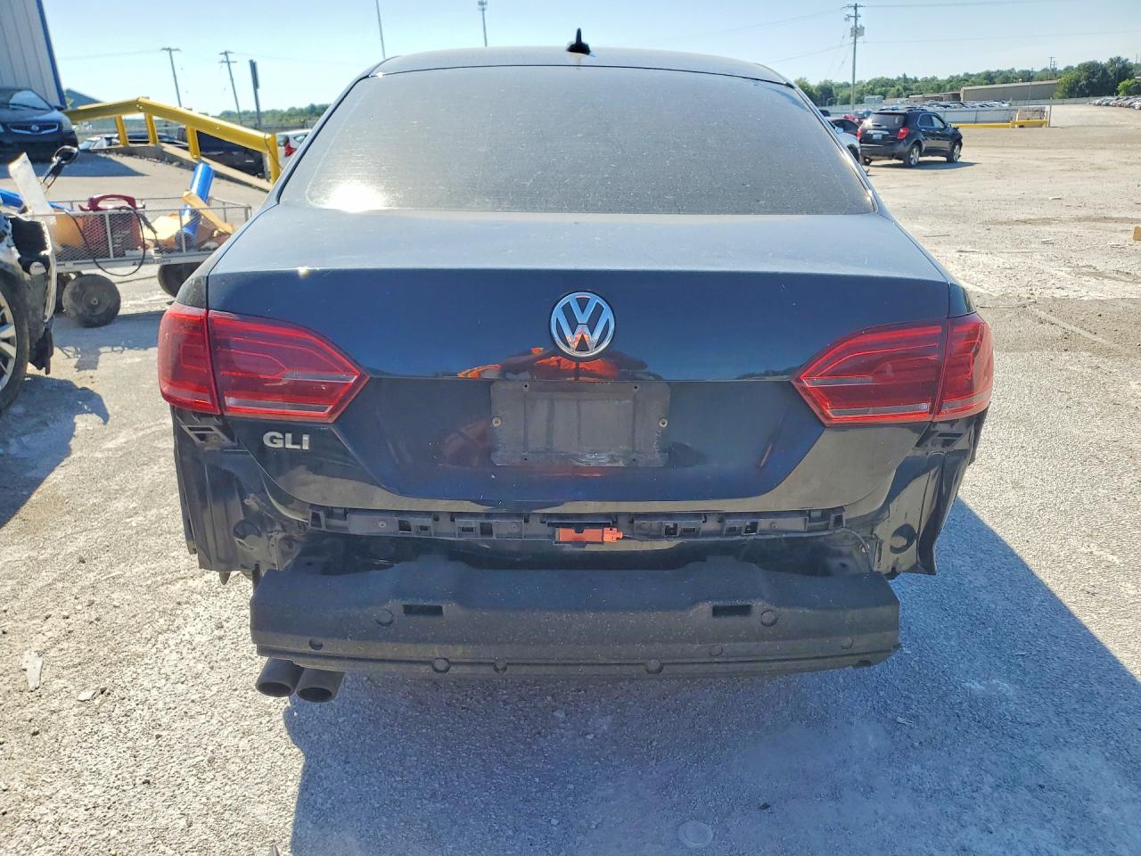 2014 Volkswagen Jetta Gli Black vin: 3VW4S7AJ9EM213803