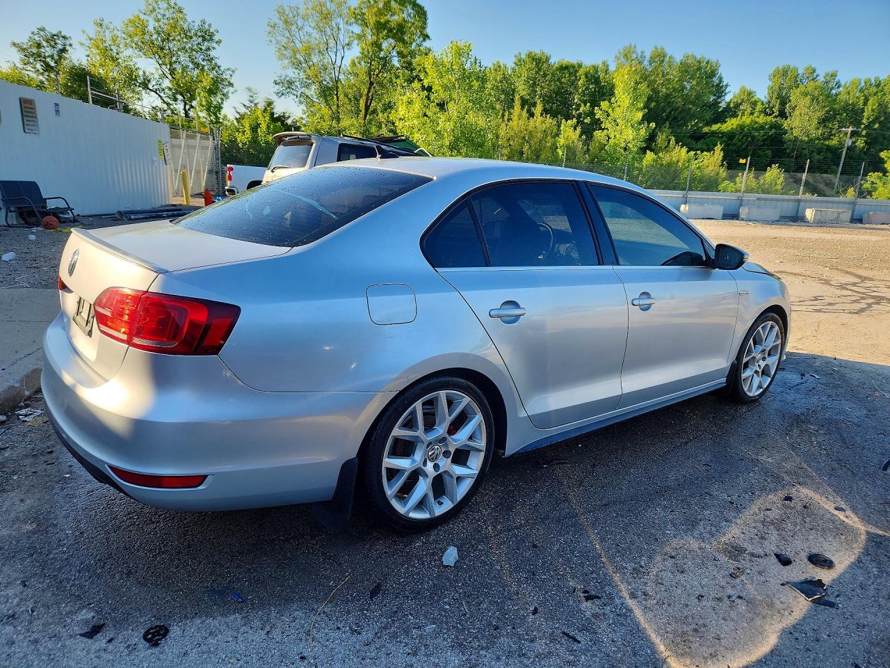 2014 Volkswagen Jetta Gli Silver vin: 3VW4S7AJ9EM293541