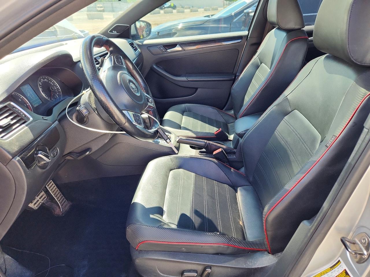 2014 Volkswagen Jetta Gli Silver vin: 3VW4S7AJ9EM293541