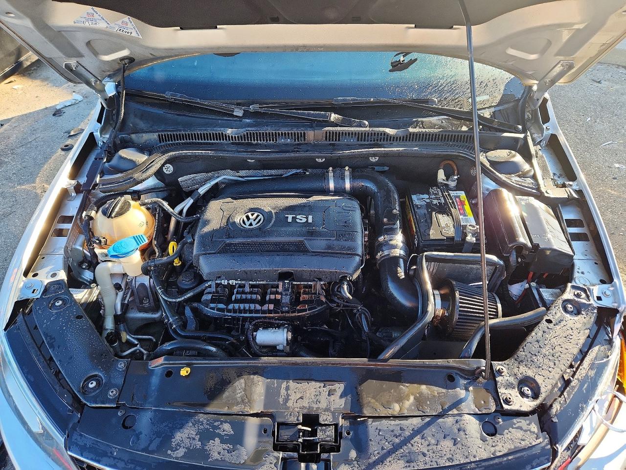 2014 Volkswagen Jetta Gli Silver vin: 3VW4S7AJ9EM293541