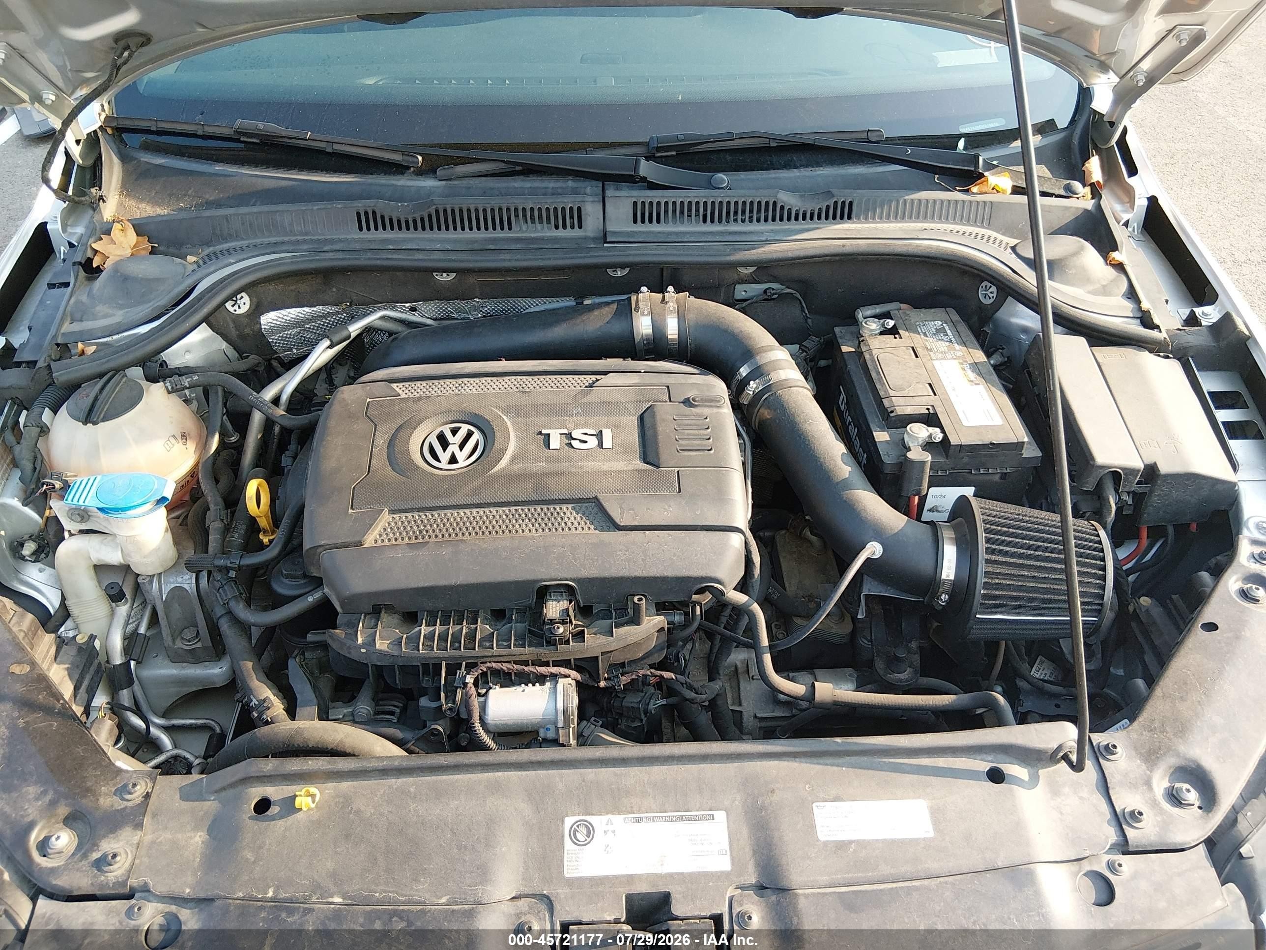 2014 Volkswagen Jetta Gli Edition 30 Серебряный vin: 3VW4S7AJ9EM318616