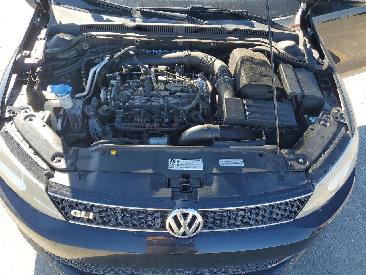 2014 Volkswagen Jetta Gli Black vin: 3VW4S7AJXEM214068