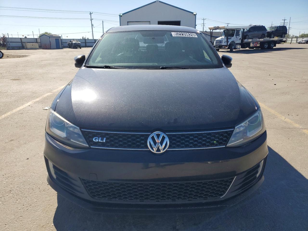 2014 Volkswagen Jetta Gli Black vin: 3VW4S7AJXEM214068
