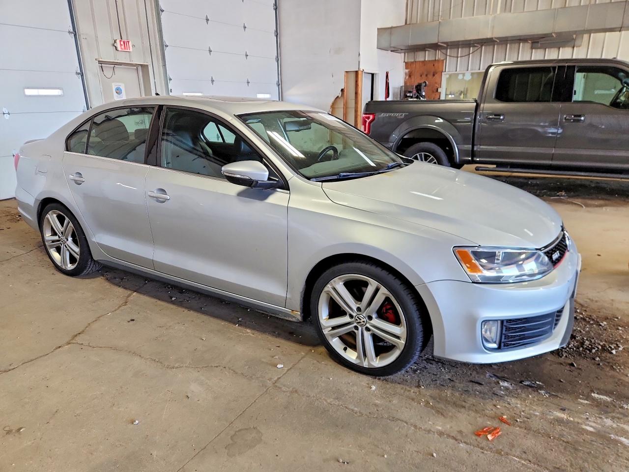 2015 Volkswagen Jetta Gli Silver vin: 3VW4S7AJXFM419357
