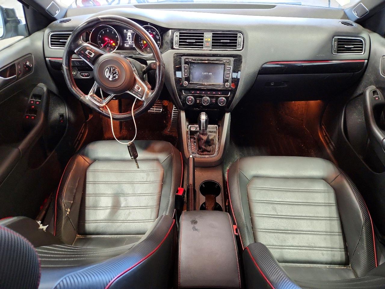 2015 Volkswagen Jetta Gli Silver vin: 3VW4S7AJXFM419357