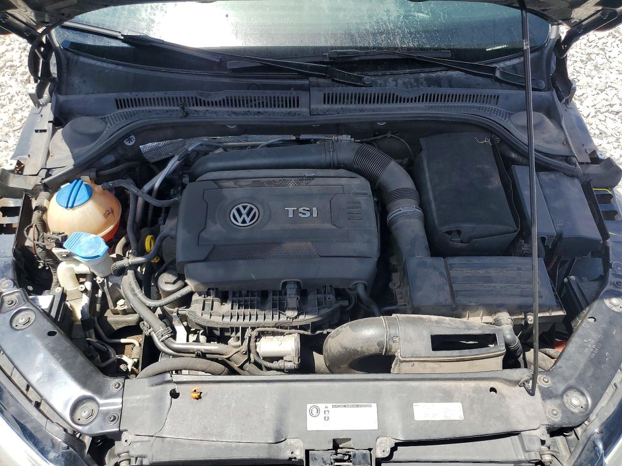 2013 Volkswagen Jetta Gli Черный vin: 3VW4T7AJ0DM291916