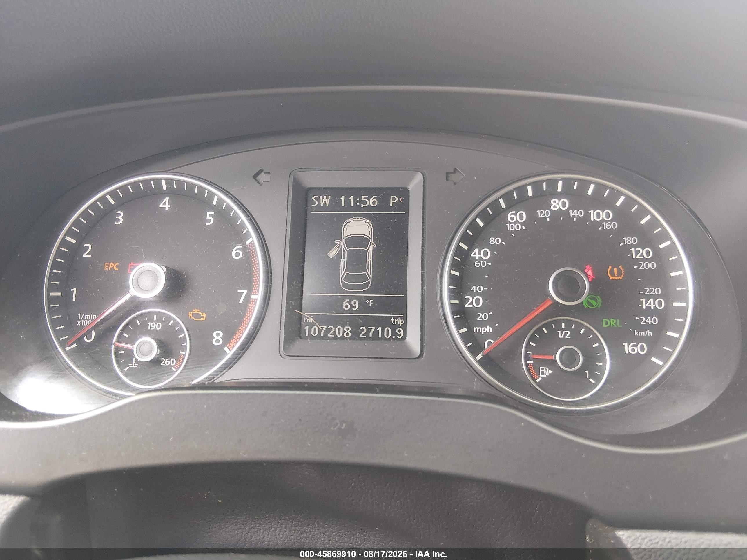 2013 Volkswagen Jetta Gli Autobahn White vin: 3VW4T7AJ0DM310111