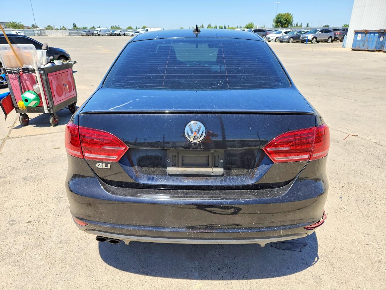 2014 Volkswagen Jetta Gli Черный vin: 3VW4T7AJ0EM301992