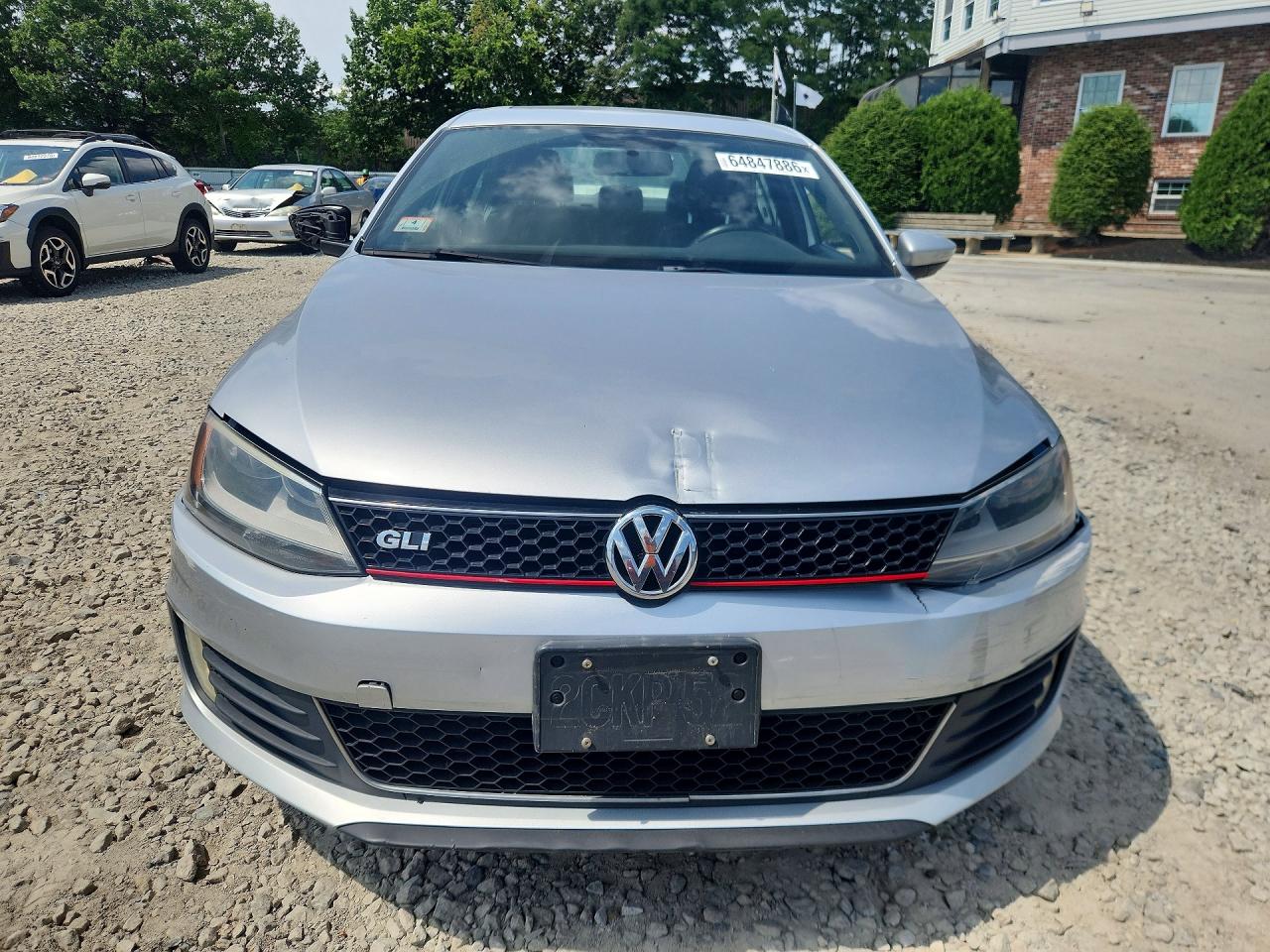 2014 Volkswagen Jetta Gli Silver vin: 3VW4T7AJ0EM311762