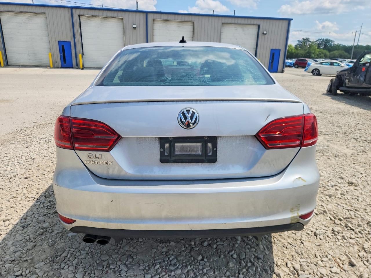 2014 Volkswagen Jetta Gli Silver vin: 3VW4T7AJ0EM311762