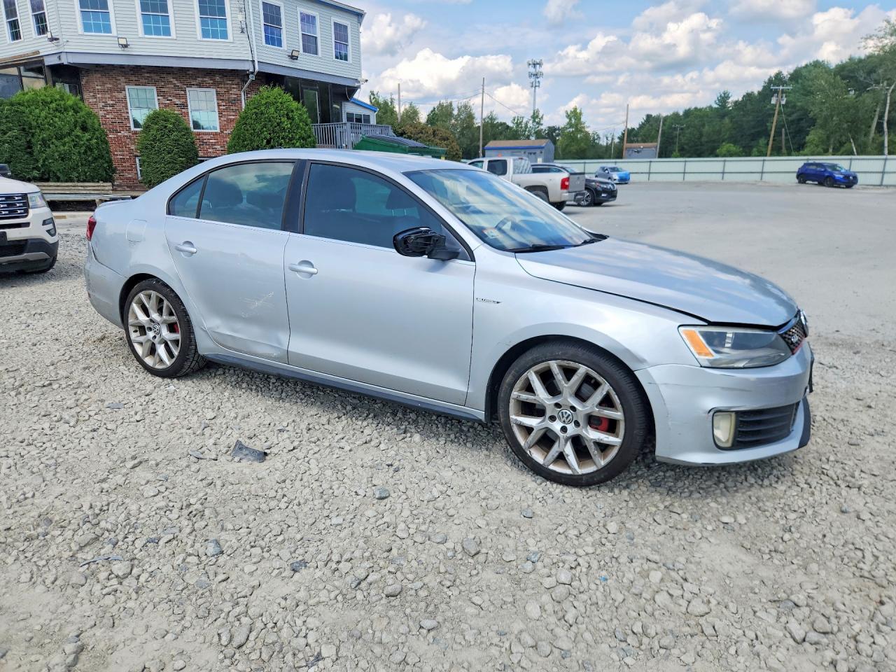 2014 Volkswagen Jetta Gli Silver vin: 3VW4T7AJ0EM311762