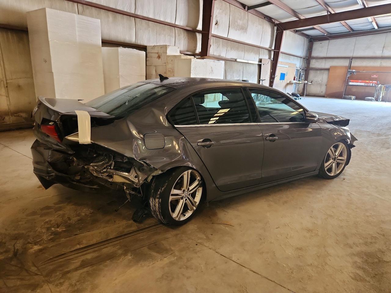 2015 Volkswagen Jetta Gli Серый vin: 3VW4T7AJ0FM343922