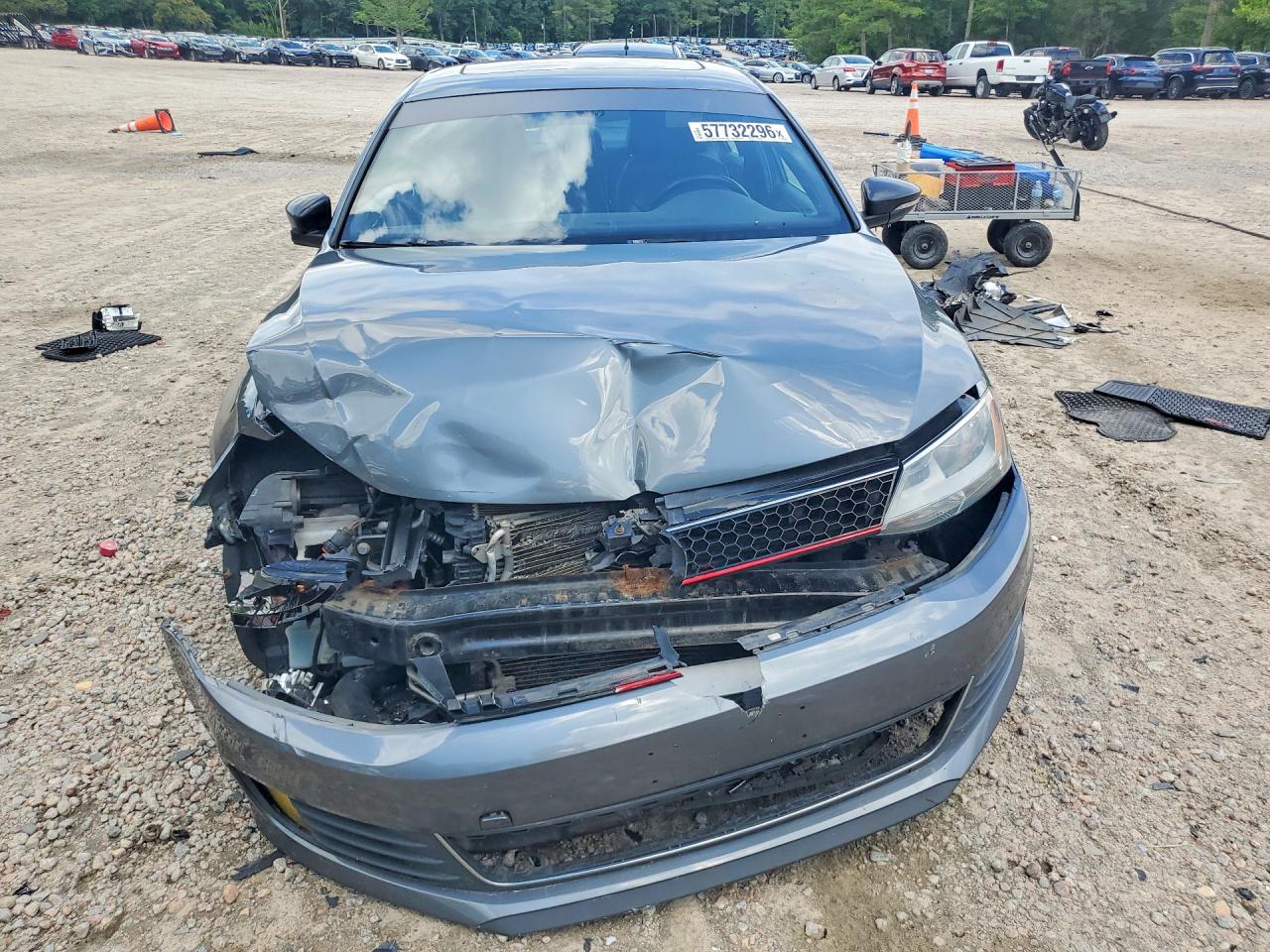 2015 Volkswagen Jetta Gli Серый vin: 3VW4T7AJ0FM343922