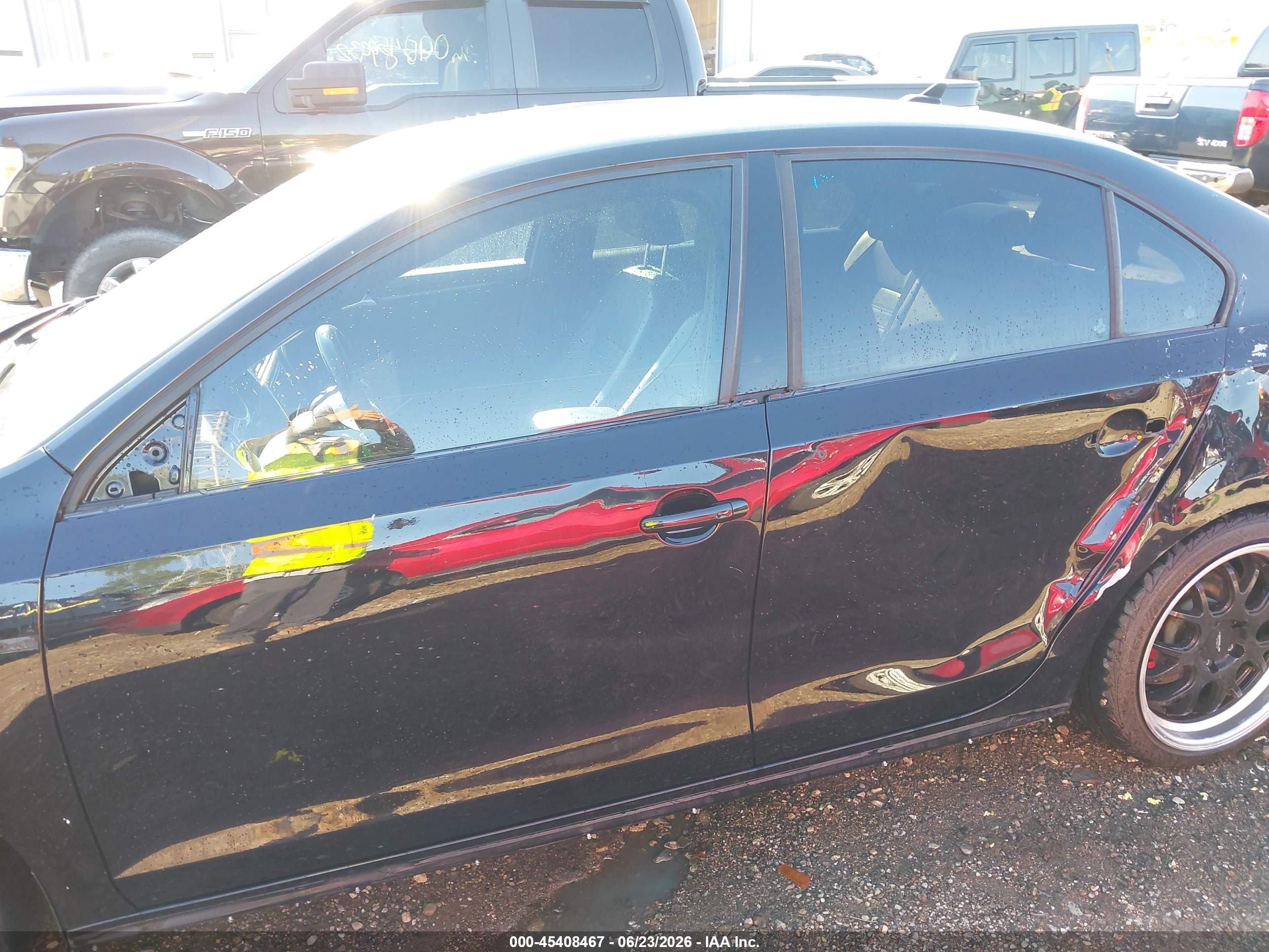 2017 Volkswagen Jetta Gli Black vin: 3VW4T7AJ0HM243872