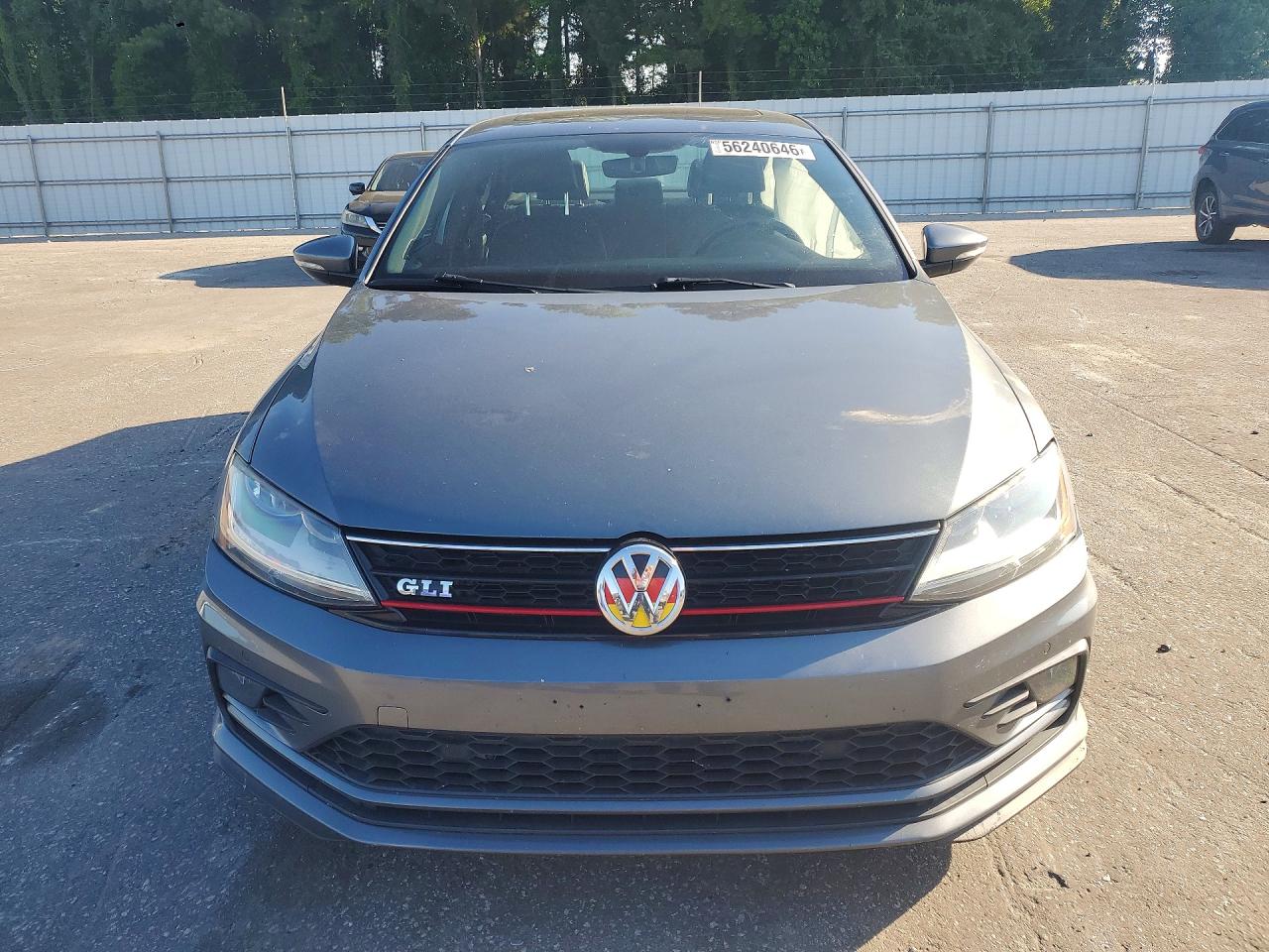2017 Volkswagen Jetta Gli Серый vin: 3VW4T7AJ0HM355233
