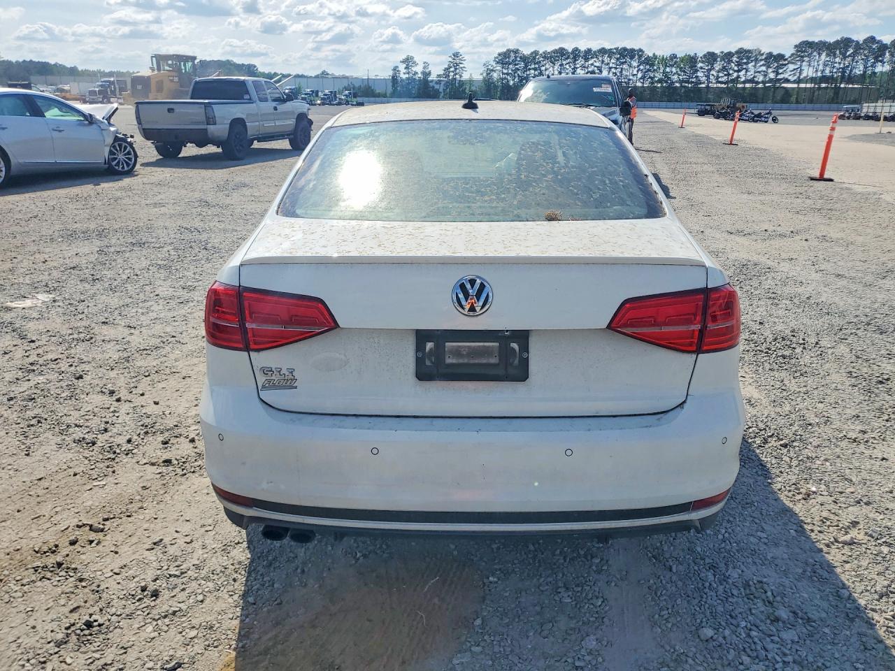 2017 Volkswagen Jetta Gli Белый vin: 3VW4T7AJ2HM401659