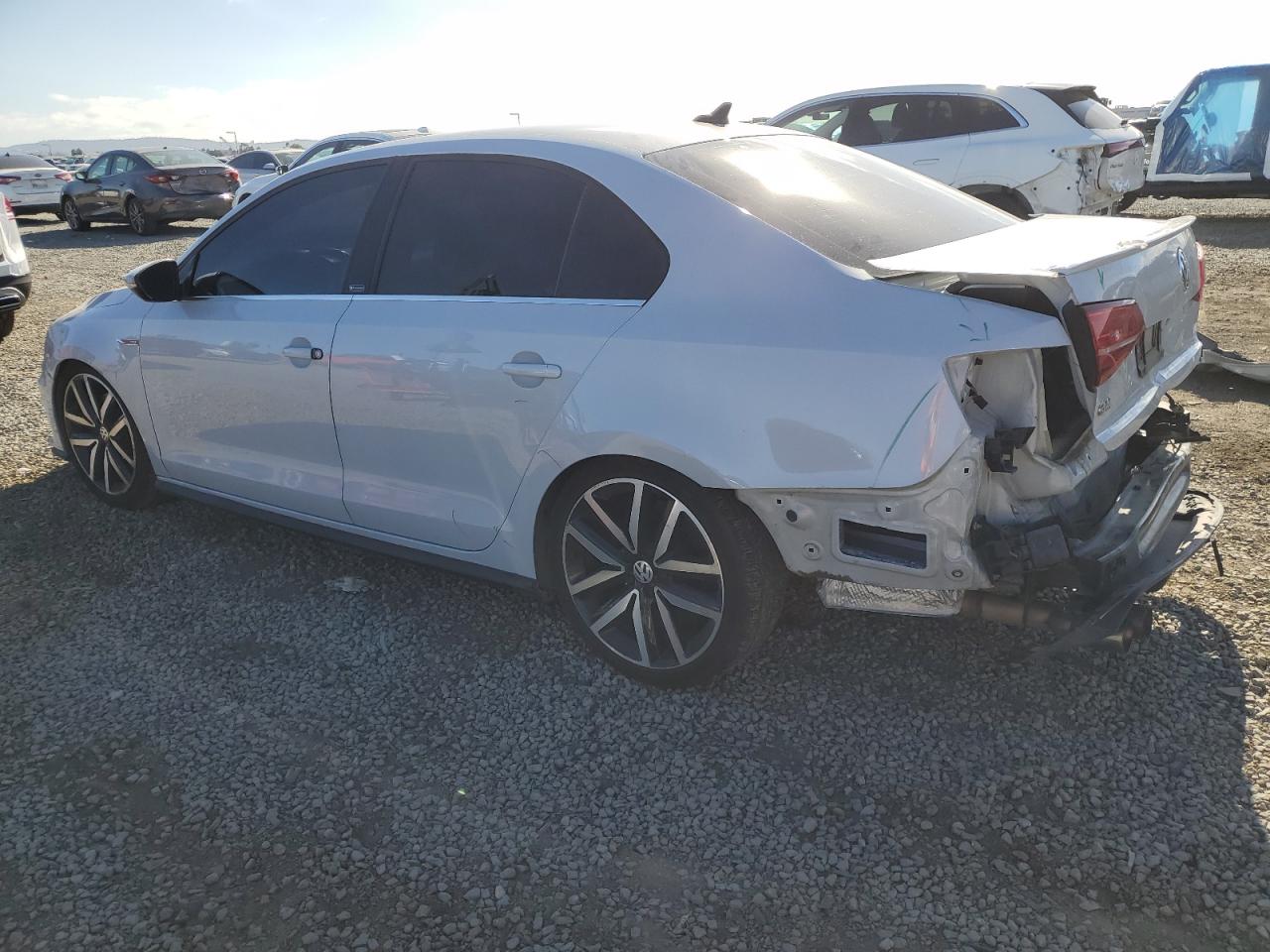 2018 Volkswagen Jetta Gli Белый vin: 3VW4T7AJ2JM239540