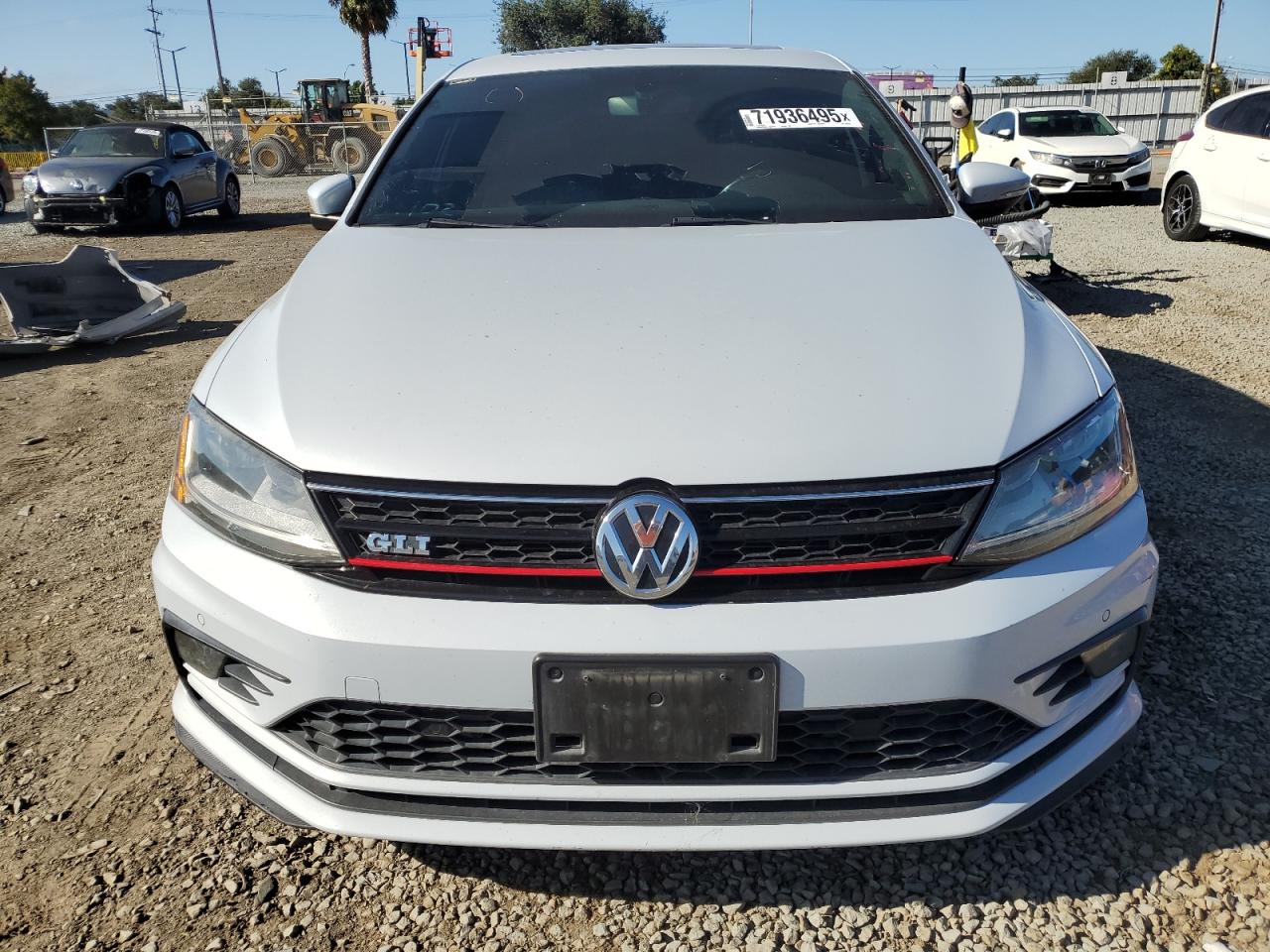 2018 Volkswagen Jetta Gli Белый vin: 3VW4T7AJ2JM239540
