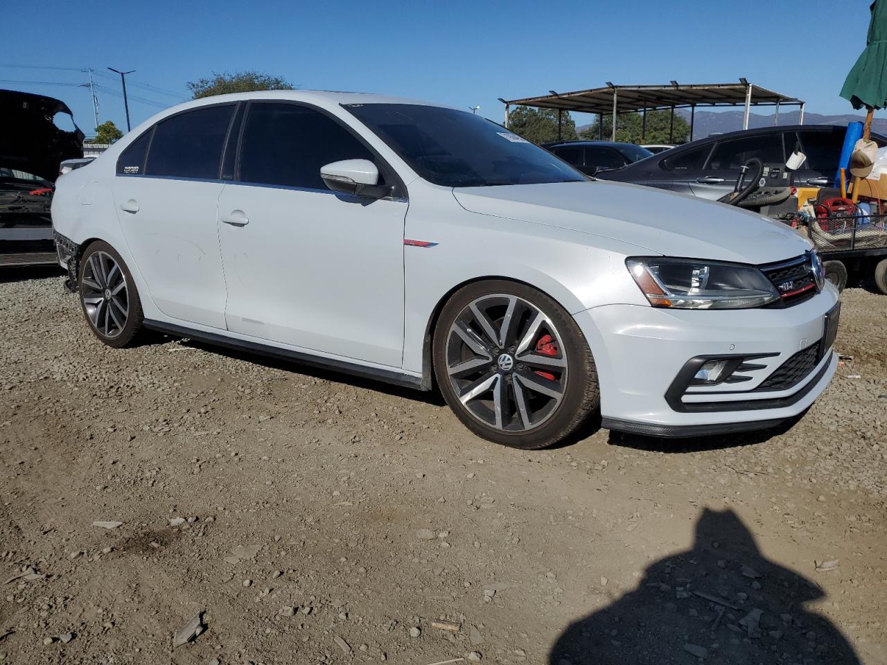 2018 Volkswagen Jetta Gli Белый vin: 3VW4T7AJ2JM239540