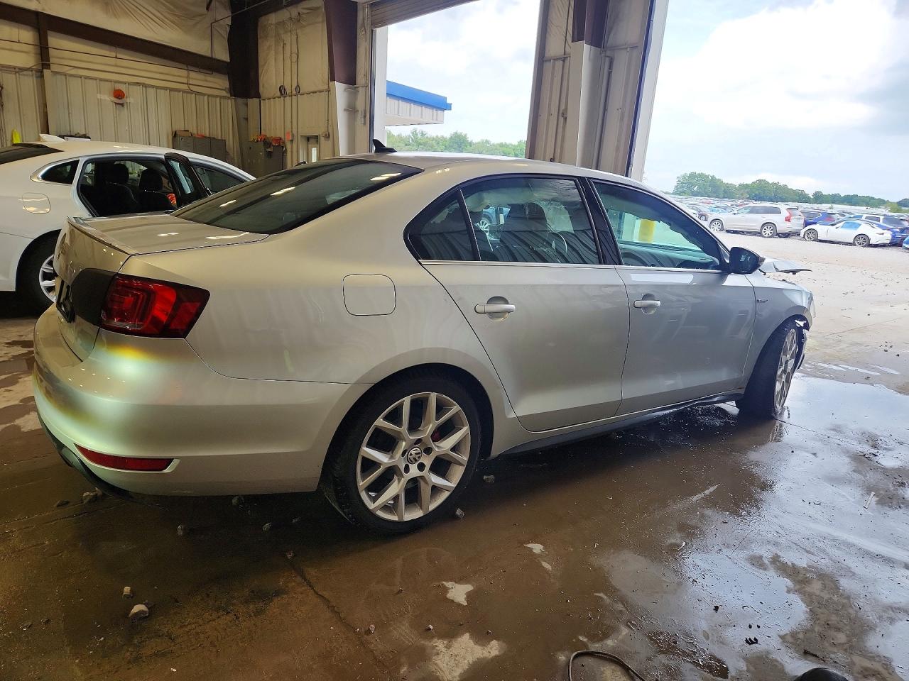 2014 Volkswagen Jetta Gli Gray vin: 3VW4T7AJ3EM334646