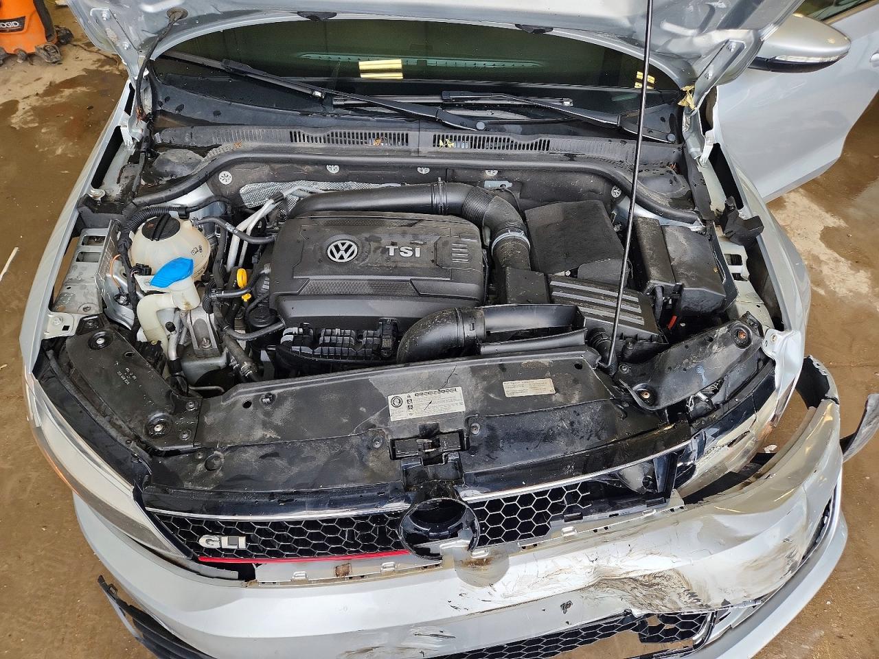2014 Volkswagen Jetta Gli Gray vin: 3VW4T7AJ3EM334646
