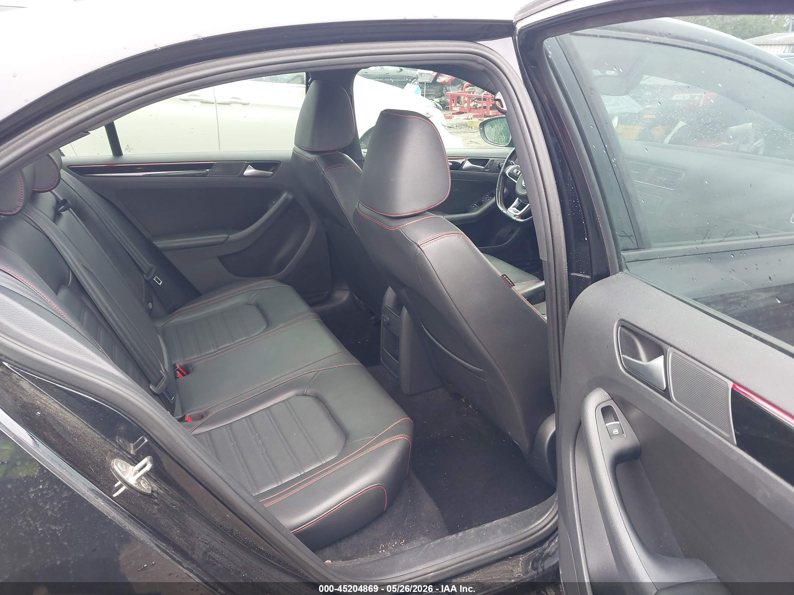 2017 Volkswagen Jetta Gli Black vin: 3VW4T7AJ3HM398271