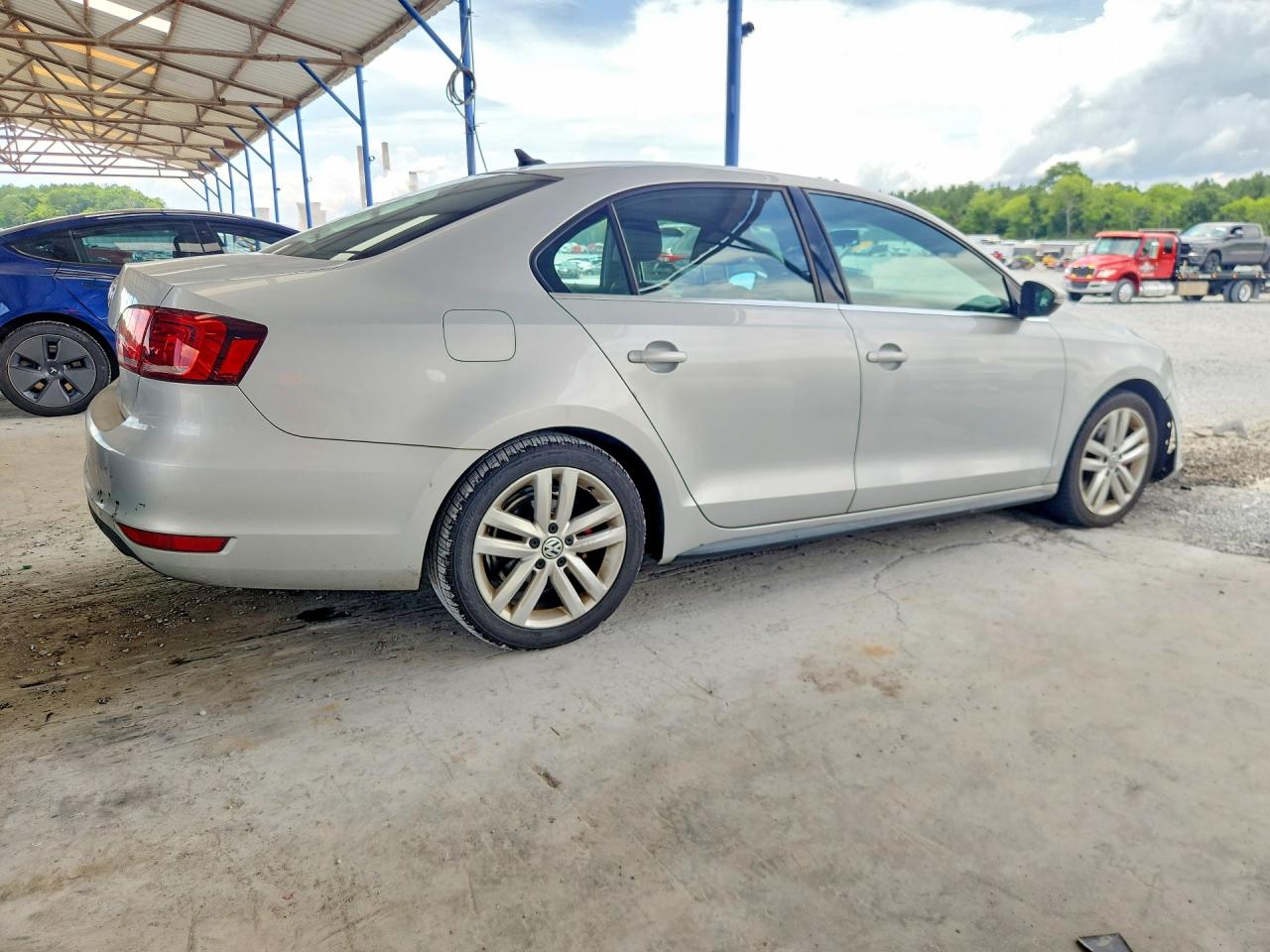 2013 Volkswagen Jetta Gli Silver vin: 3VW4T7AJ4DM306224