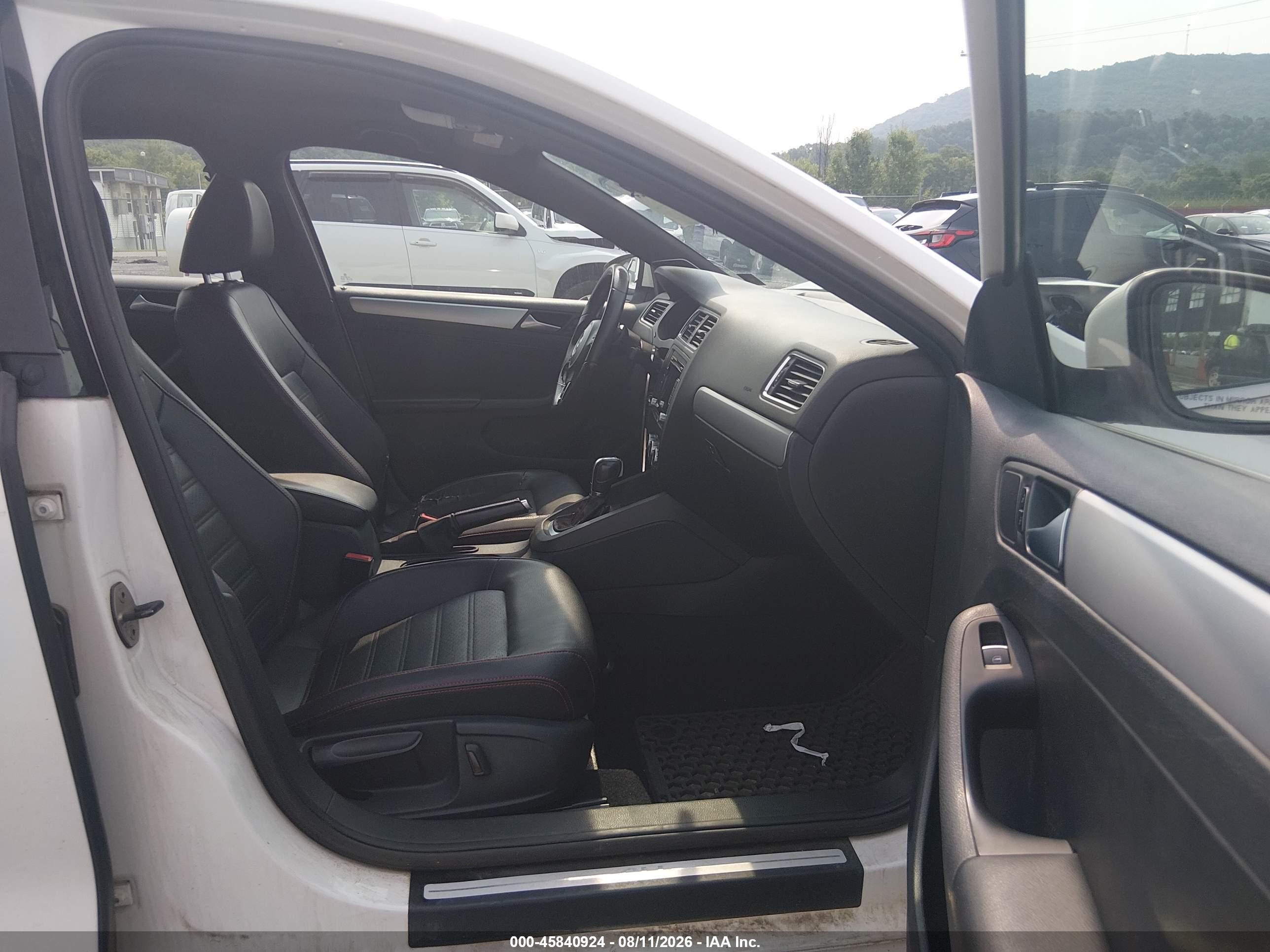 2014 Volkswagen Jetta Gli Autobahn Белый vin: 3VW4T7AJ6EM379483