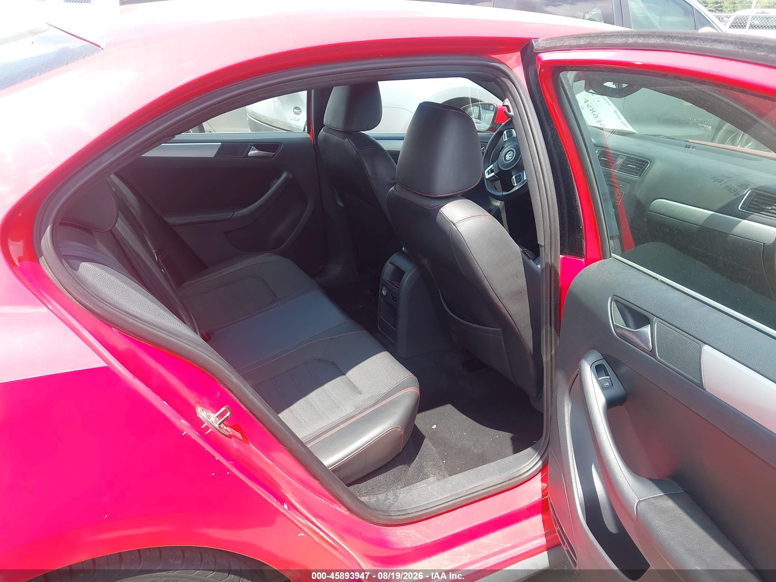 2013 Volkswagen Jetta Gli Красный vin: 3VW4T7AJ7DM306847