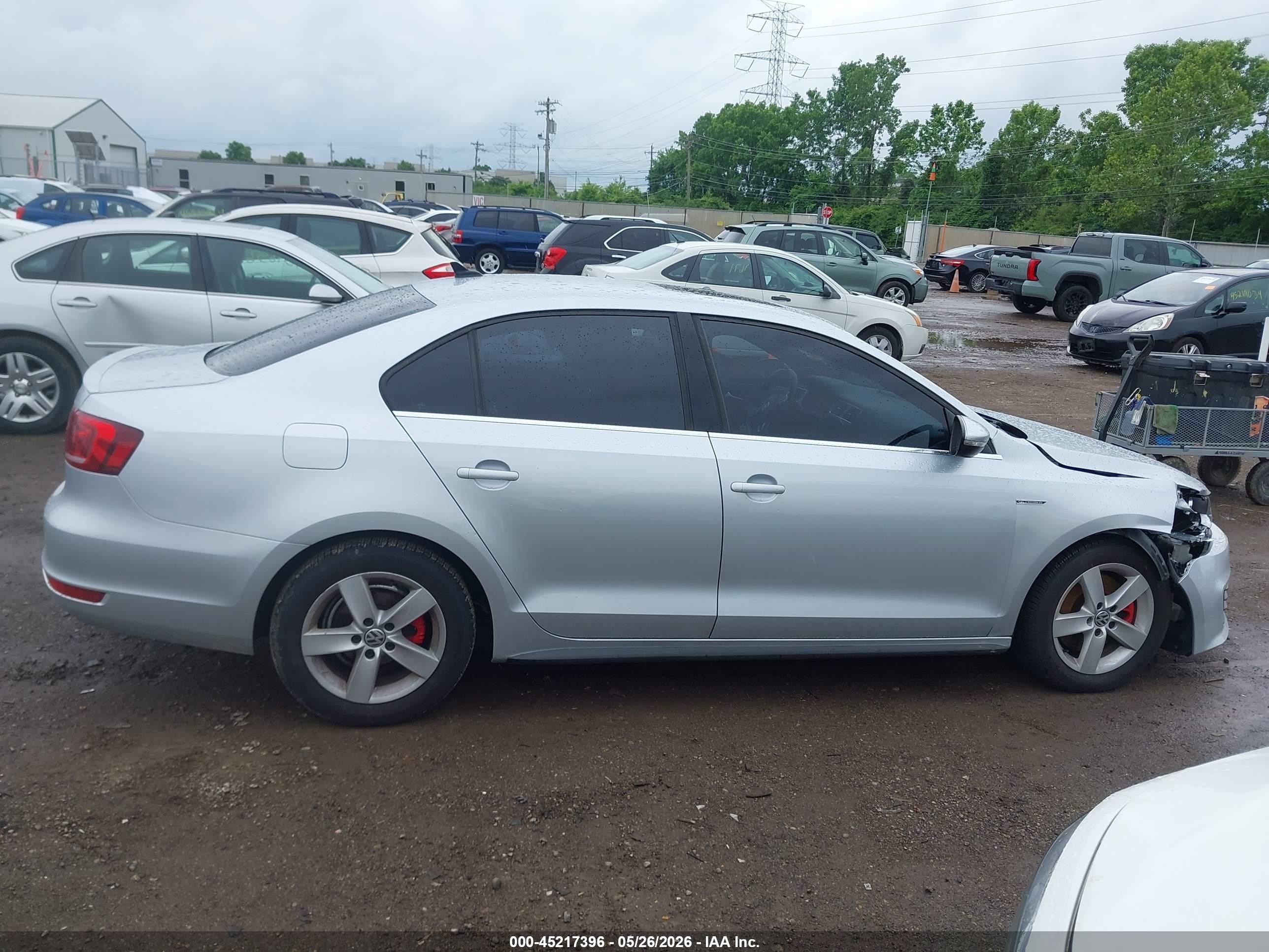2014 Volkswagen Jetta Gli Edition 30 Silver vin: 3VW4T7AJ7EM329871