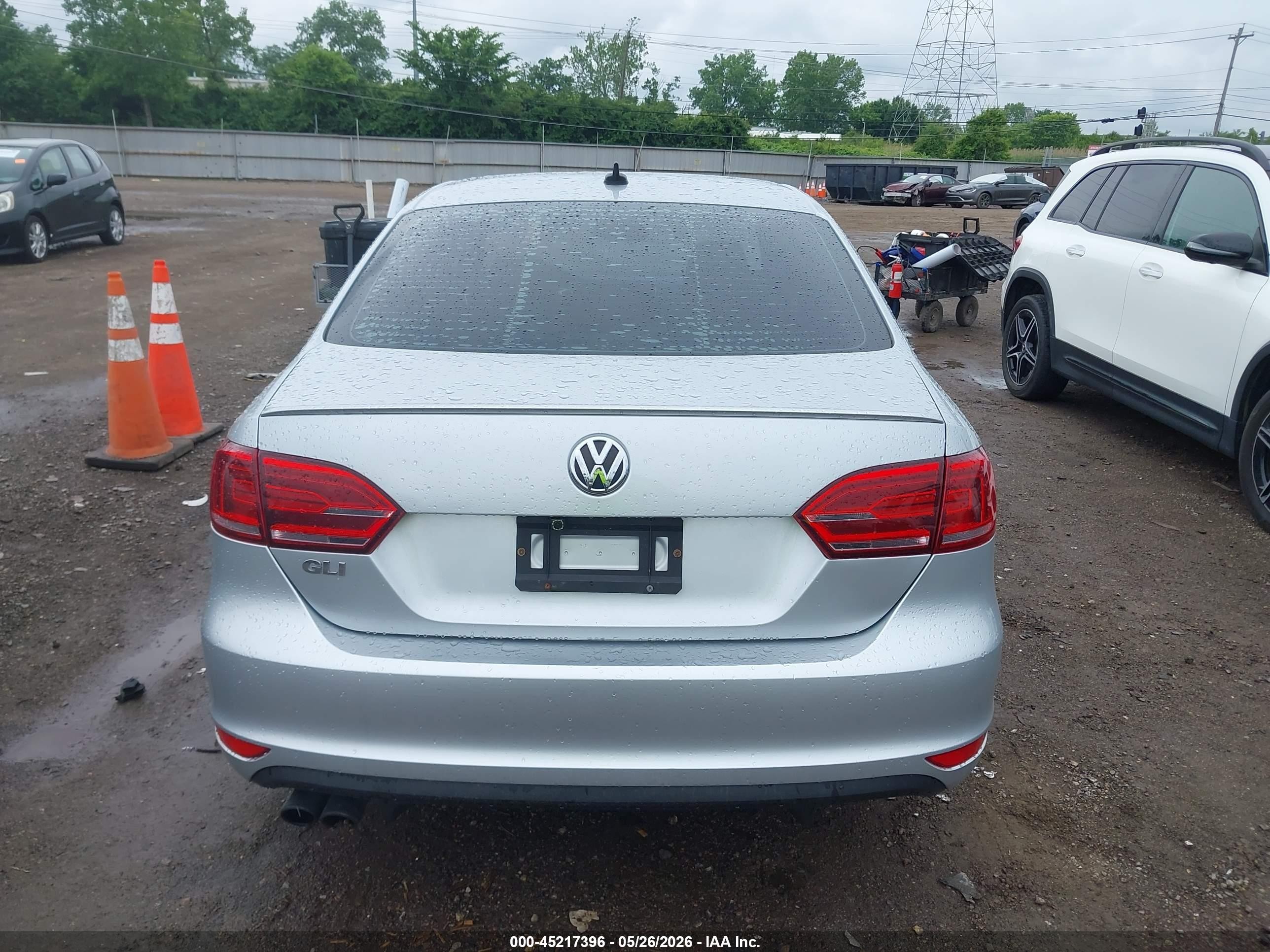 2014 Volkswagen Jetta Gli Edition 30 Silver vin: 3VW4T7AJ7EM329871