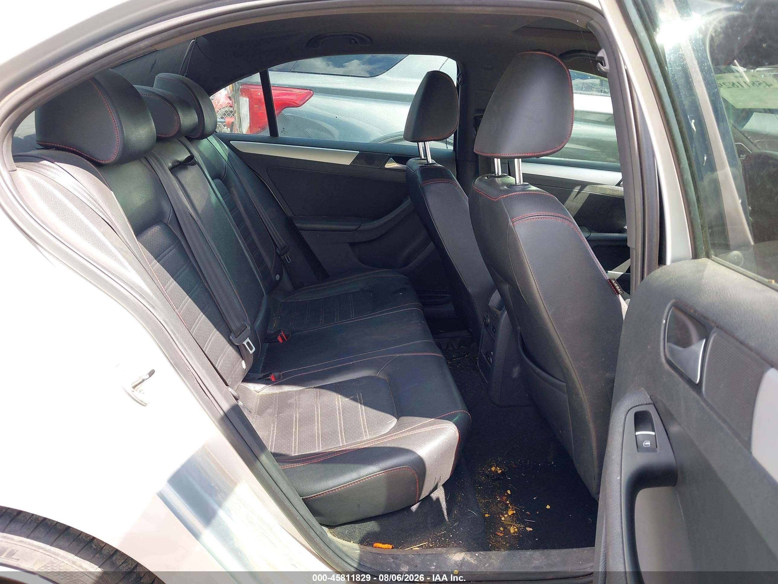 2014 Volkswagen Jetta Gli Autobahn W/nav Silver vin: 3VW4T7AJ8EM219735