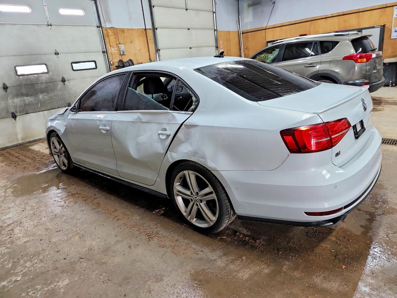 2017 Volkswagen Jetta Gli Silver vin: 3VW4T7AJ8HM311822