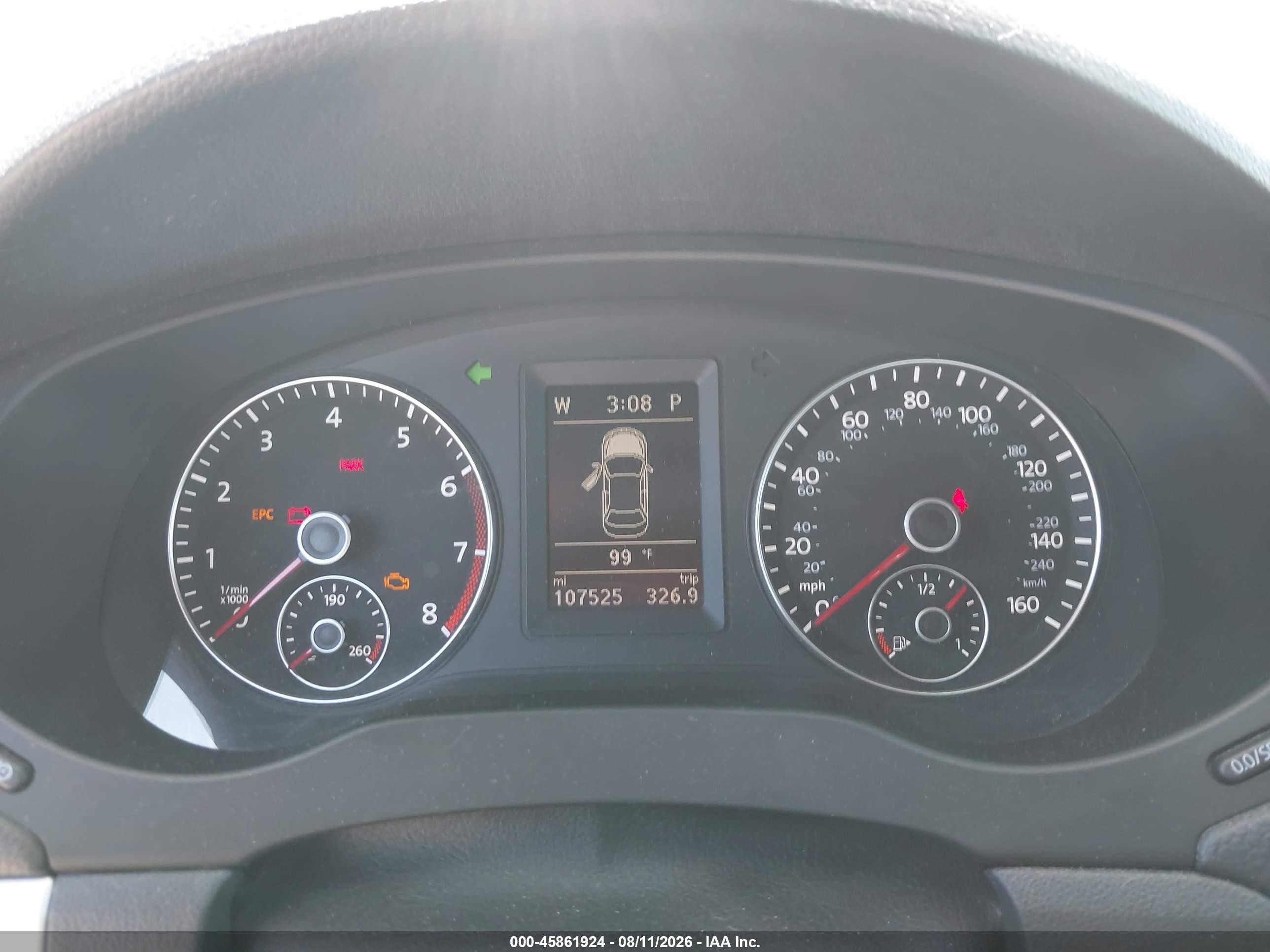 2013 Volkswagen Jetta Gli Autobahn Black vin: 3VW4T7AJ9DM307787
