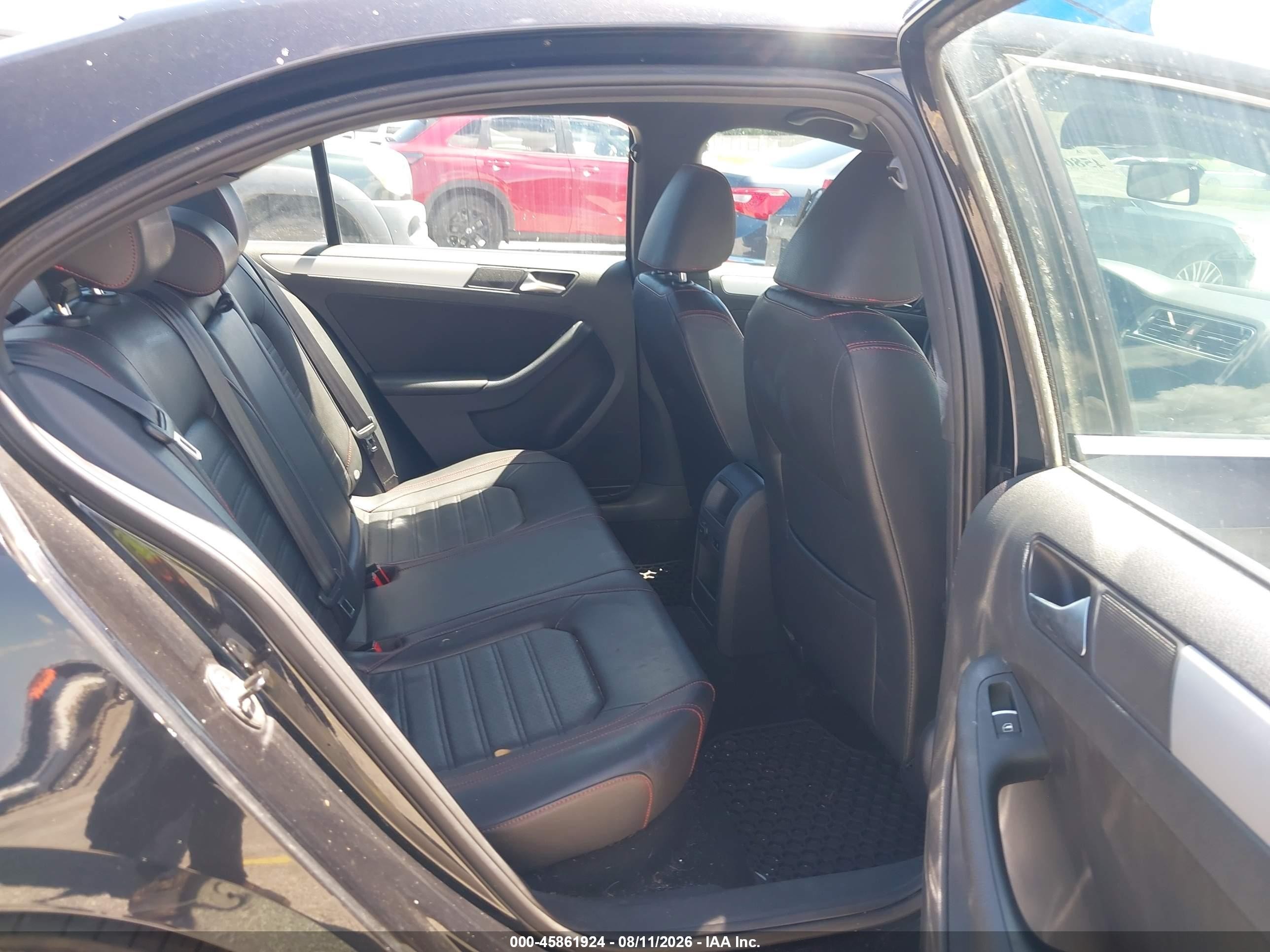 2013 Volkswagen Jetta Gli Autobahn Black vin: 3VW4T7AJ9DM307787