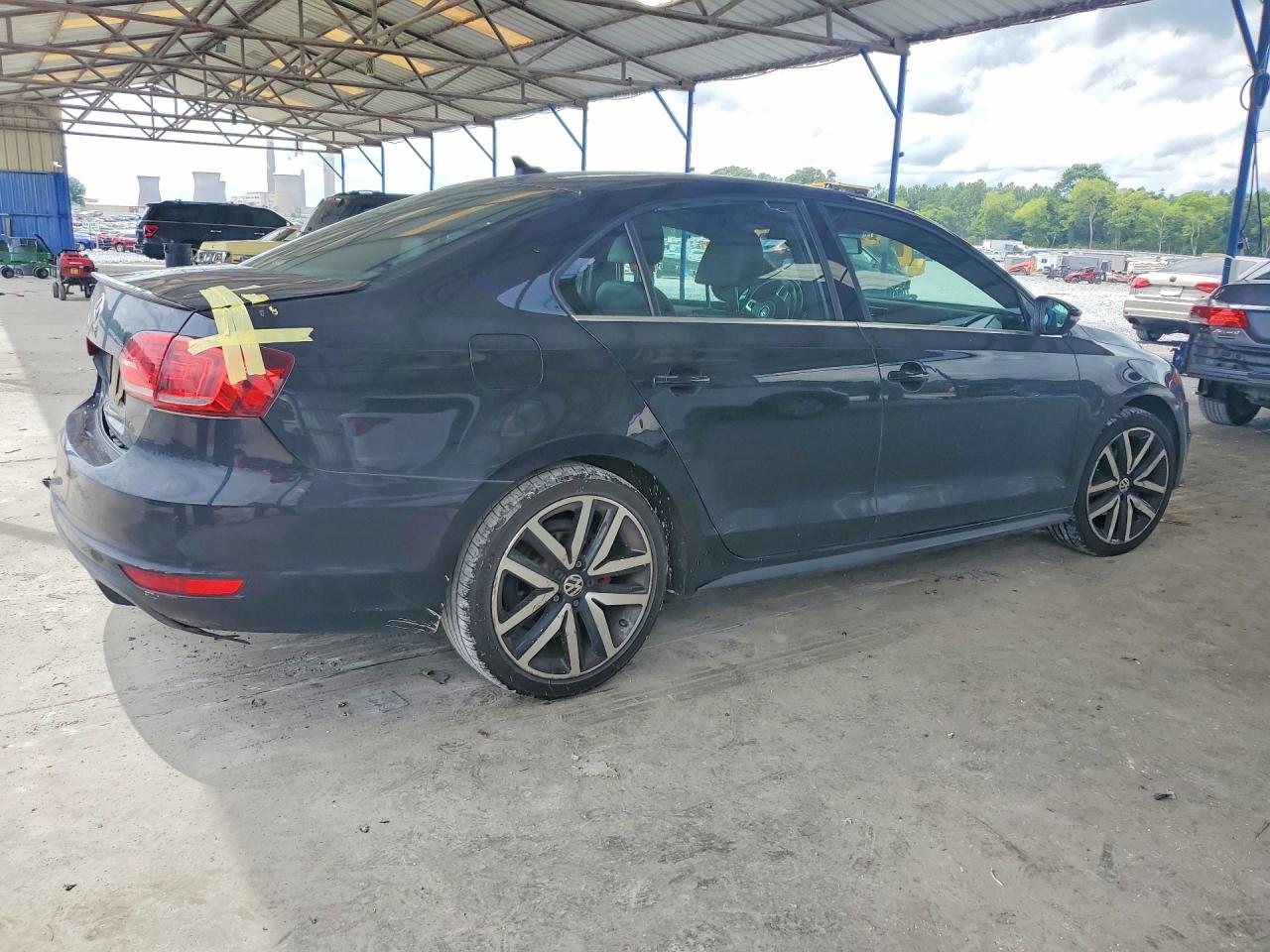 2013 Volkswagen Jetta Gli Черный vin: 3VW4T7AJ9DM308843