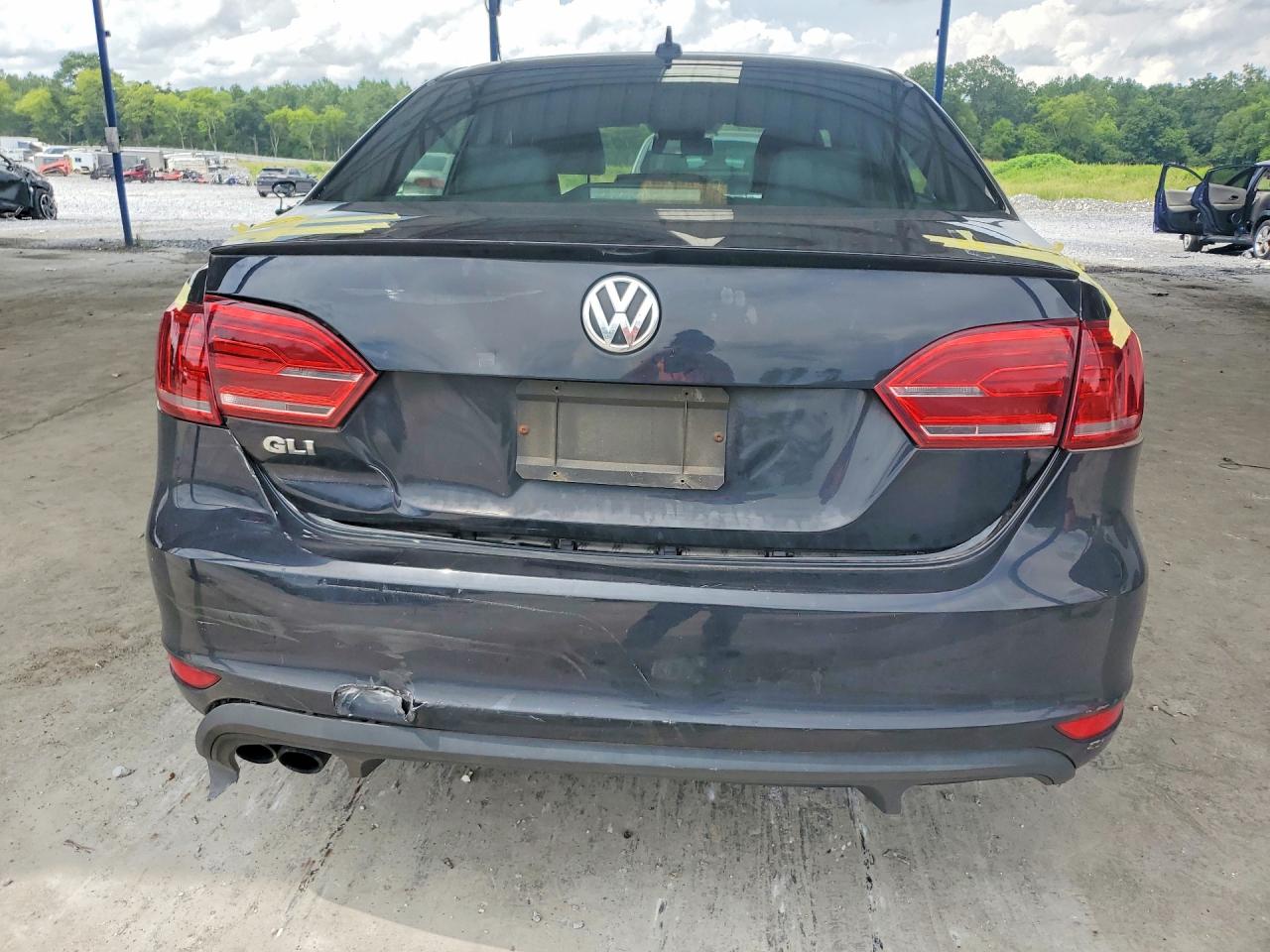 2013 Volkswagen Jetta Gli Черный vin: 3VW4T7AJ9DM308843