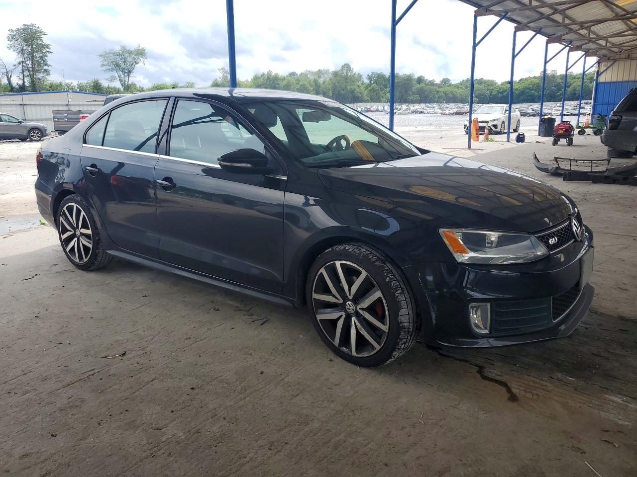 2013 Volkswagen Jetta Gli Черный vin: 3VW4T7AJ9DM308843