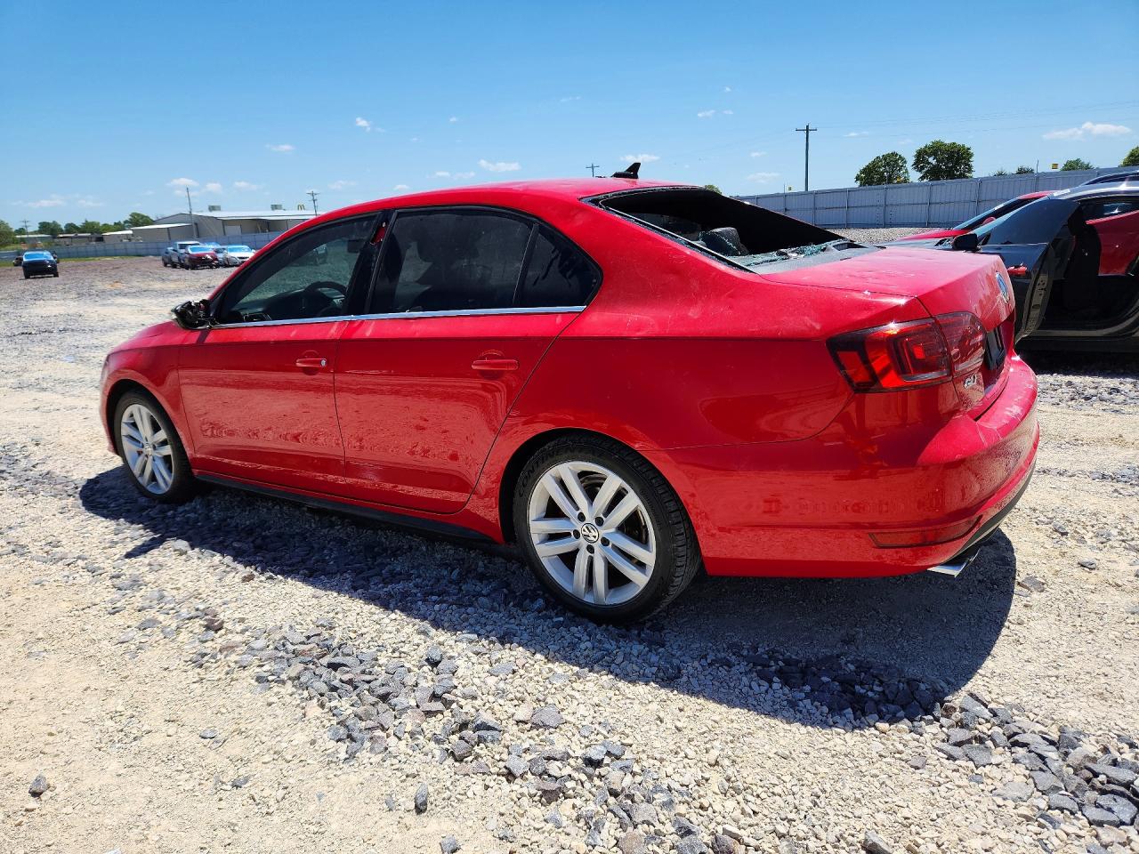 2014 Volkswagen Jetta Gli Red vin: 3VW4T7AJ9EM397041