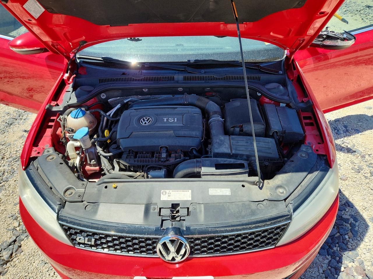 2014 Volkswagen Jetta Gli Red vin: 3VW4T7AJ9EM397041
